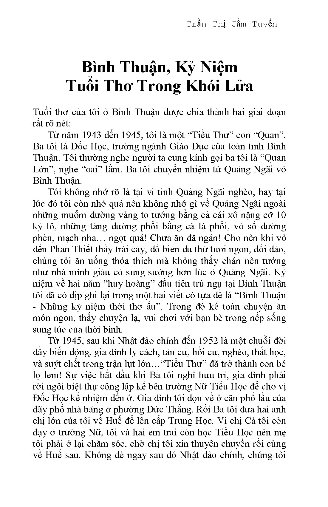 Bình Thuận