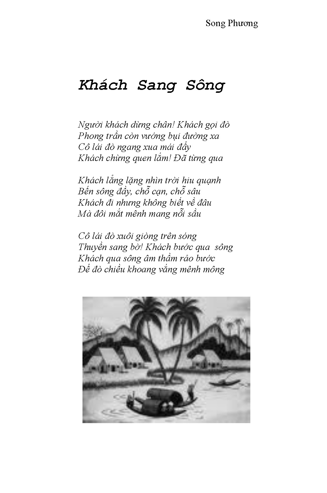 Khách Sang Sông