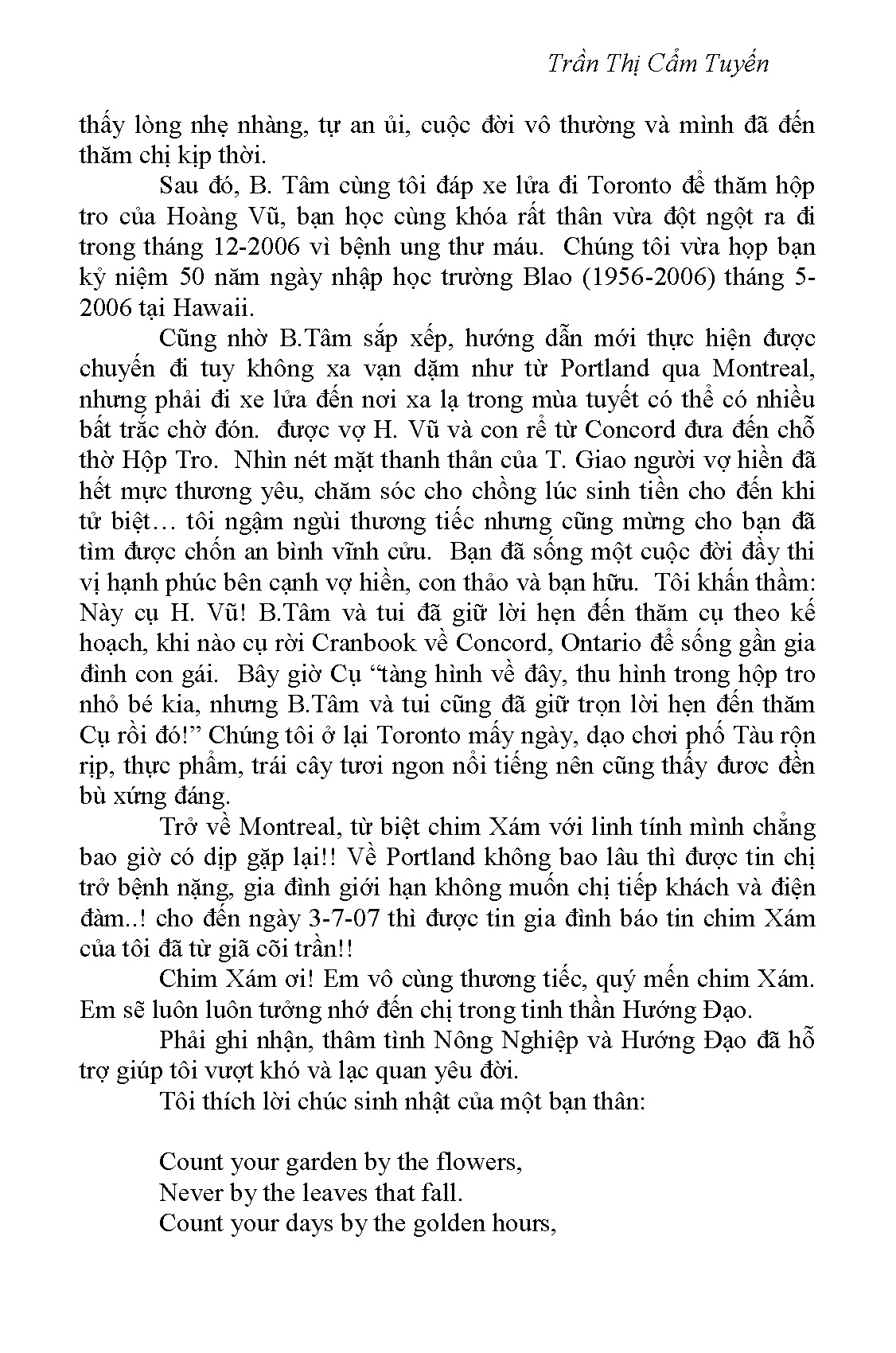 Khuyến Nông và Hướng Đạo 8