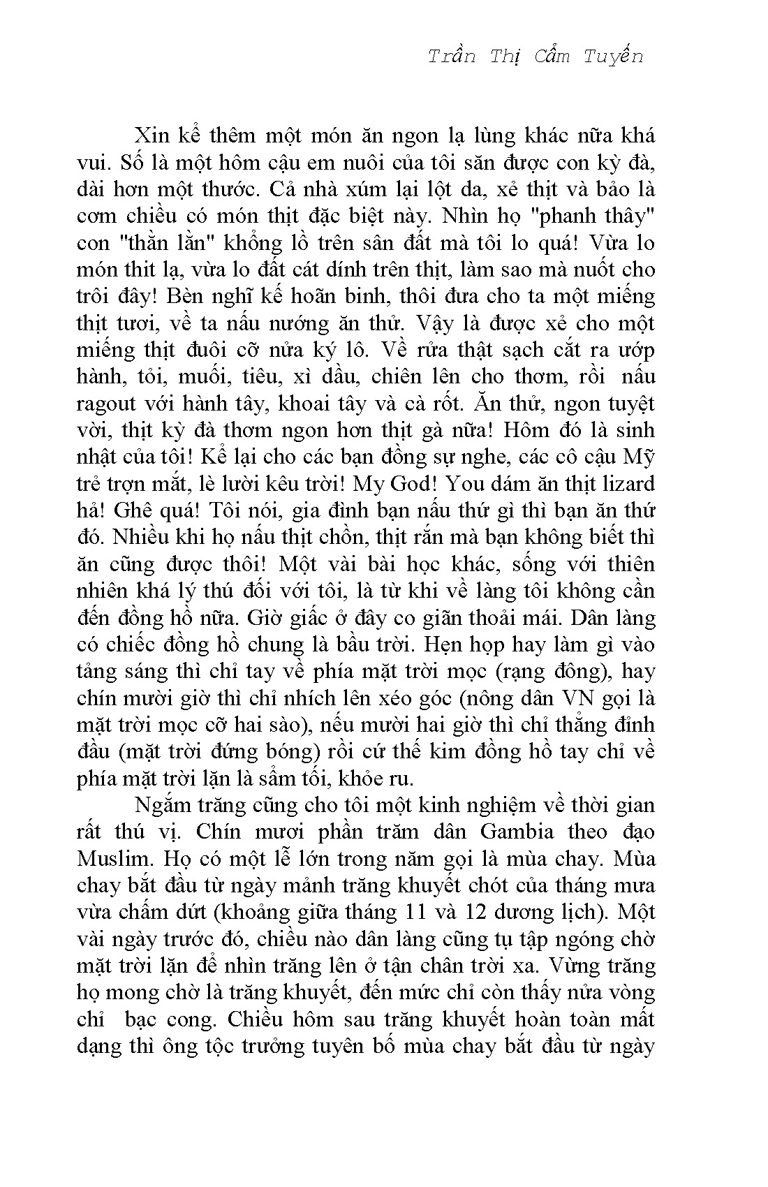 Tâm Sự Công Tác Thiện Nguyện Hoà Bình Tại Phi Châu 9