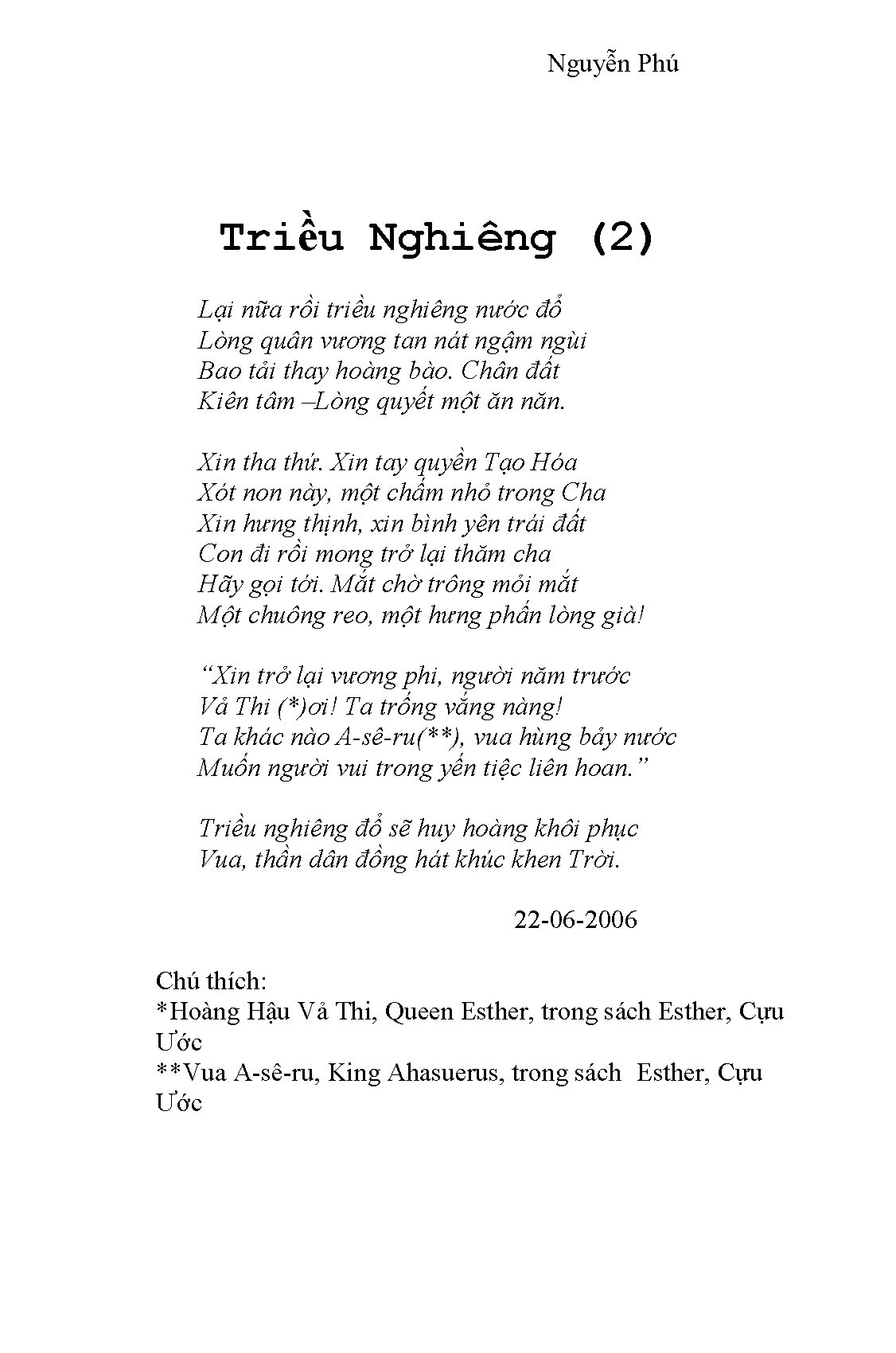 Triều Nghiêng 2