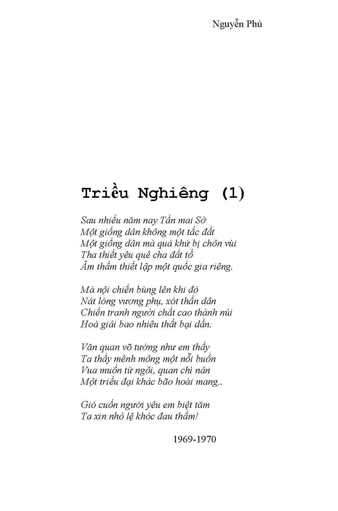 Triều Nghiêng