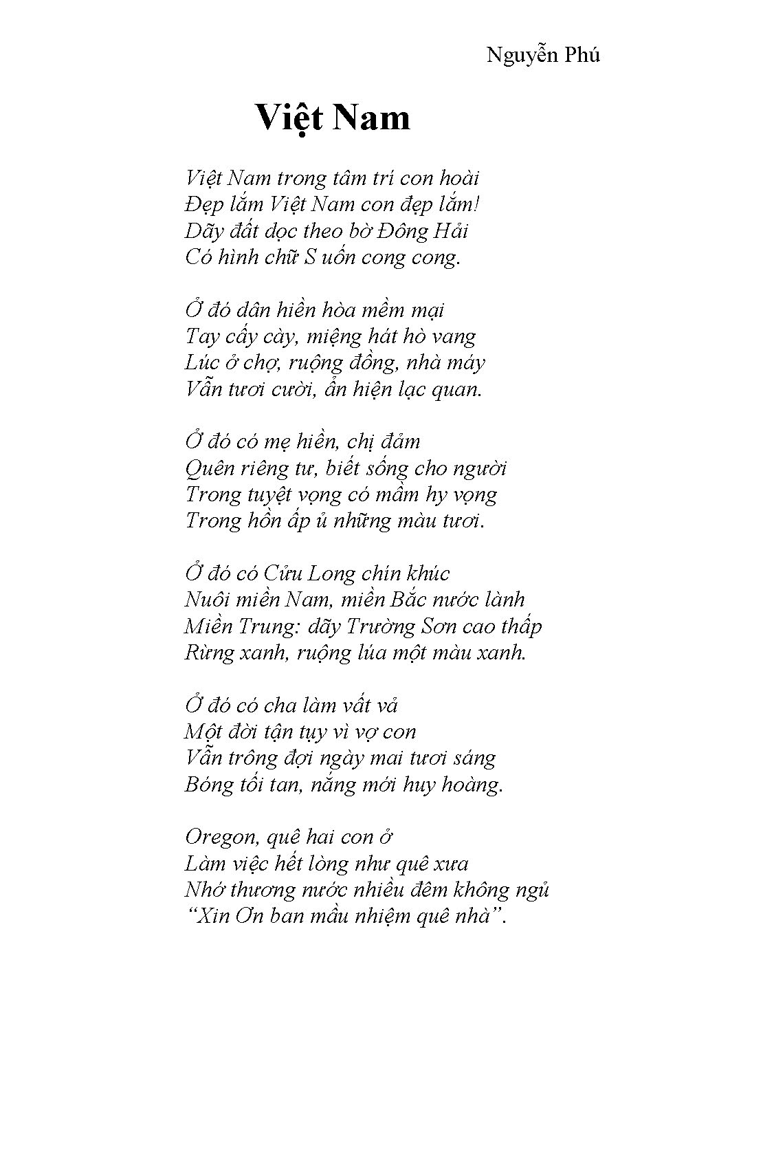 Việt Nam