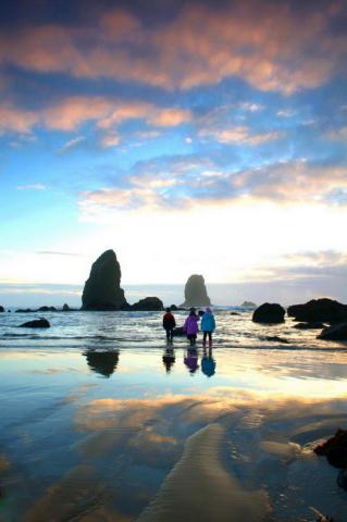 Cannon Beach in Oregon